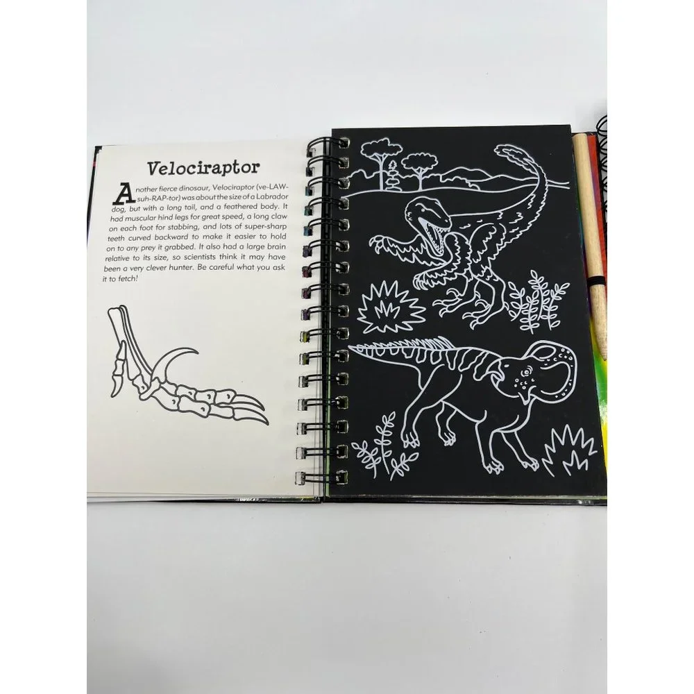 Scratch & Sketch Dinosaur Bundle of Two